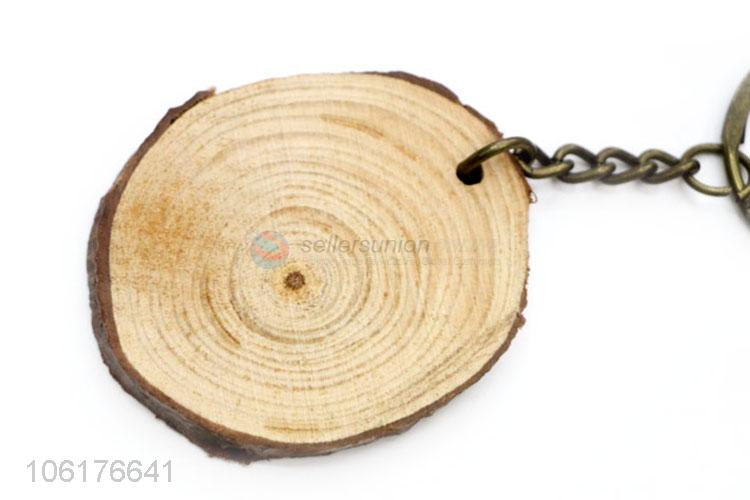 Cheap and High Quality Wood Key Buckle Holder Key Chain