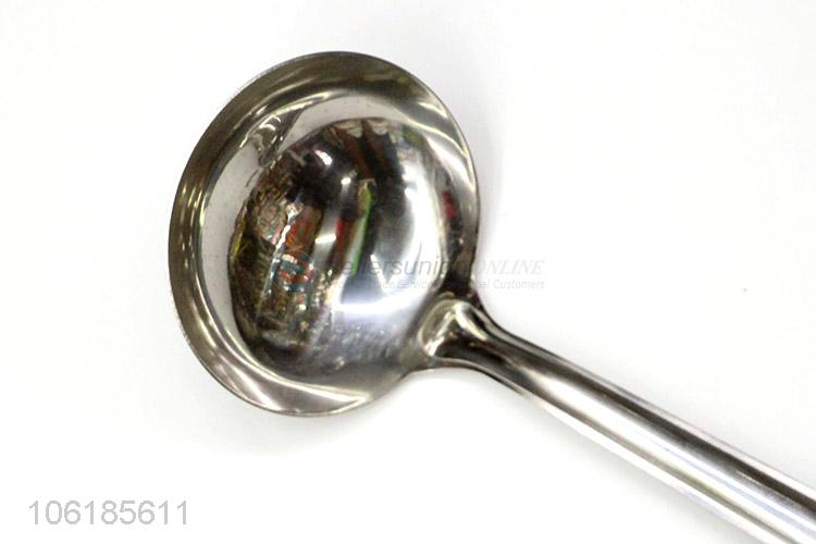 Hot selling kitchen accessories stainless steel soup ladle