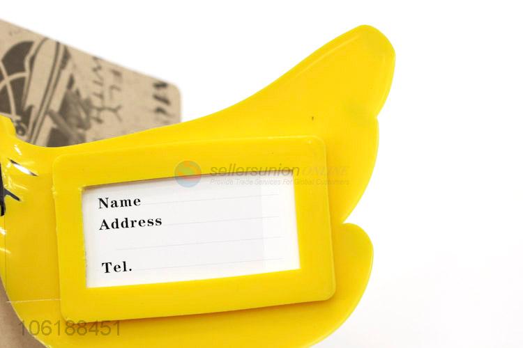 Factory Price Banana Style Silicone Luggage Tag