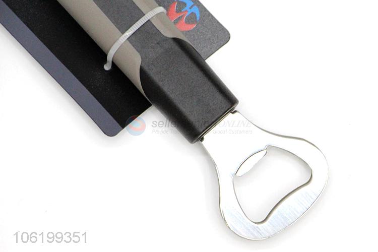 High Quality Multifunction Safety Bottle Opener With Plastic Handle