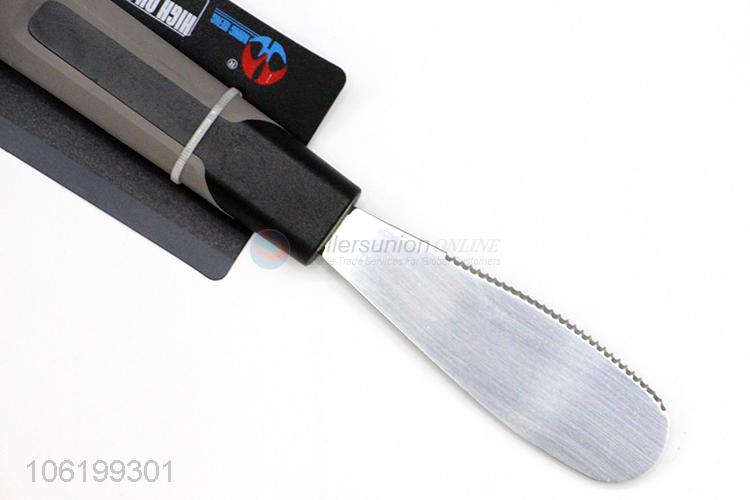 Best Price Stainless Steel Butter Knife Butter Spreader With Plastic Handle