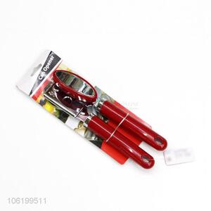 Safety Smooth Edge Tpr Rubber Handle Red Manual Can Opener