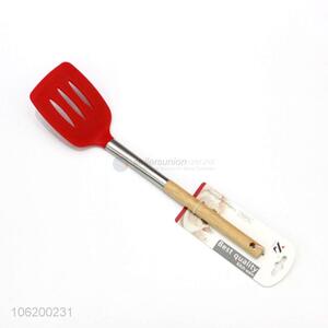 Hot Selling Silicone Kitchen Utensil Leakage Shovel