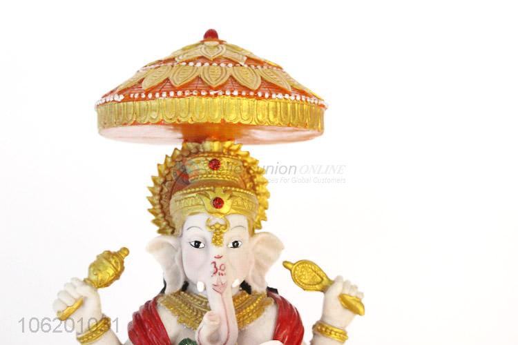 Wholesale Good Handmade Antique Home Decor Item Resin Idol Of Lord Ganesha