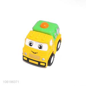 Cartoon Design Plastic Toy Car Model For Kids