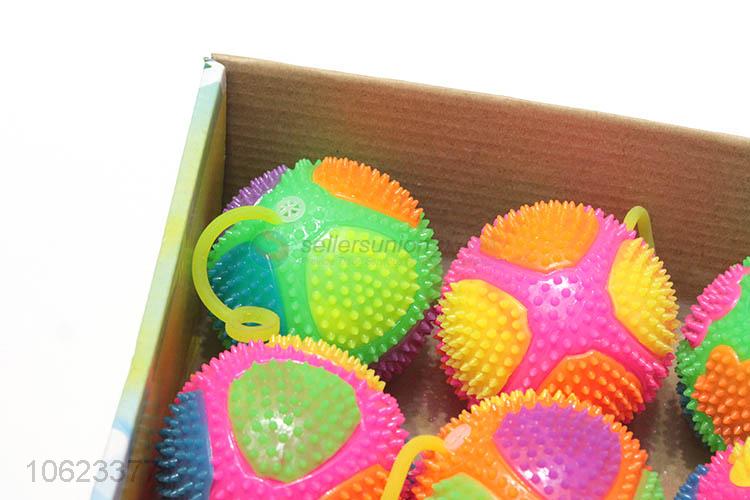 Newest Flashing Spiky Ball Flashing Bouncing Ball