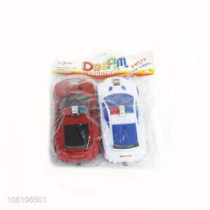 New Design 2 Pieces Pull Toys Police Car