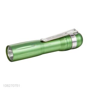 Hot selling mini flashlight aluminum alloy clip flashlight