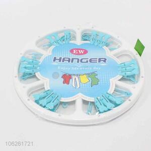 Folding plastic clothes drying hanger plastic hanger rack