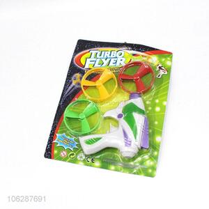 Good Quality Flying Saucer Disc Gun Toy Shooting Gun