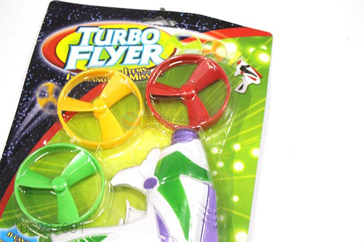 Good Quality Flying Saucer Disc Gun Toy Shooting Gun