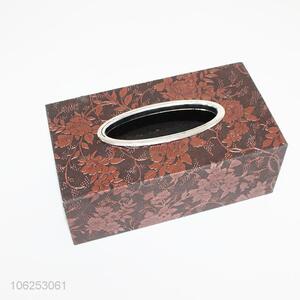 Promotional vintage embossed plastic paper towel box