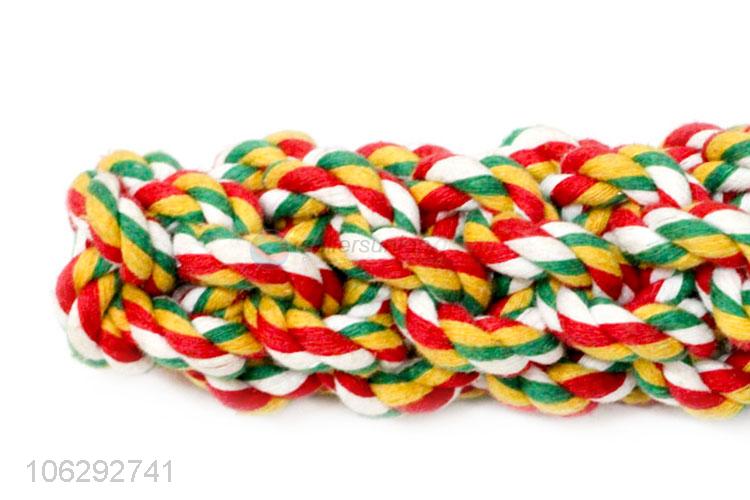 New Arrival Woven Cotton Rope Fashion Dog Toy