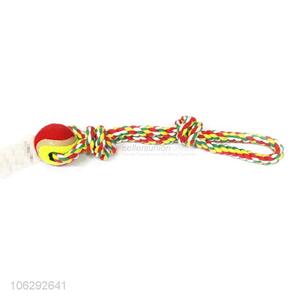 New Design Hand Woven Cotton Rope Pet Toys