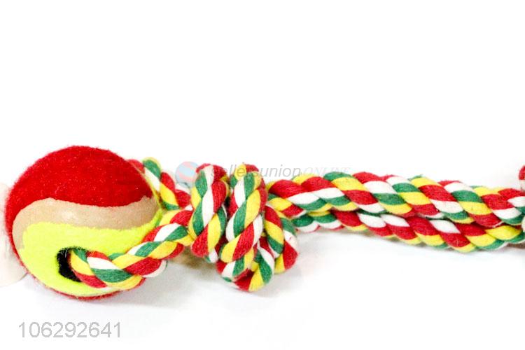 New Design Hand Woven Cotton Rope Pet Toys