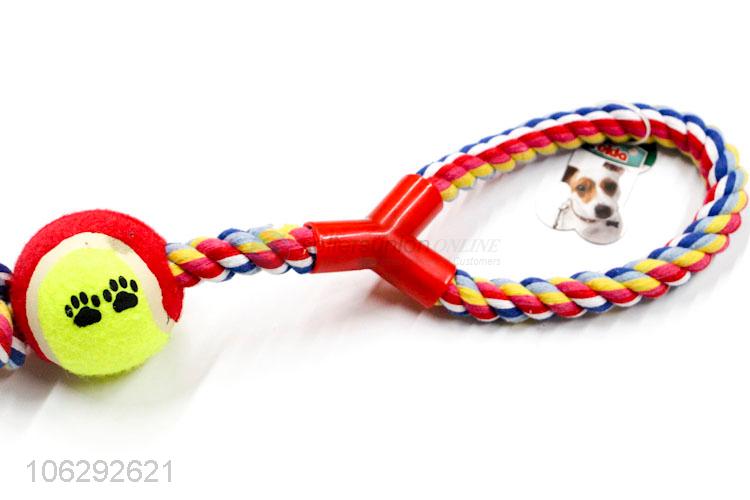 Cute Design Woven Cotton Rope Pet Toy