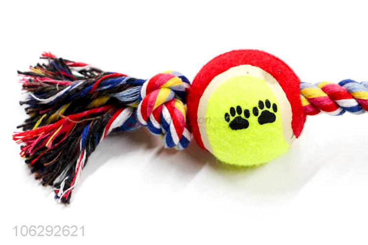 Cute Design Woven Cotton Rope Pet Toy