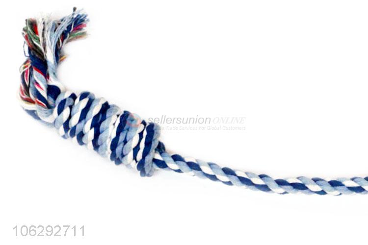 Unique Design Colorful Knotted Cotton Rope For Pet