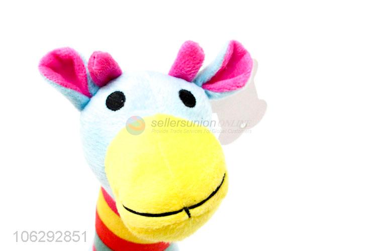 Wholesale Colorful Cartoon Animal Shape Pet Toy