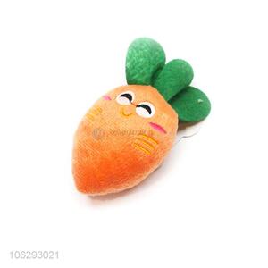 Wholesale Colorful Cartoon Carrot Shape Pet Toy