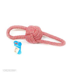 Custom Cotton Knot Rope Ball Toy For Pet