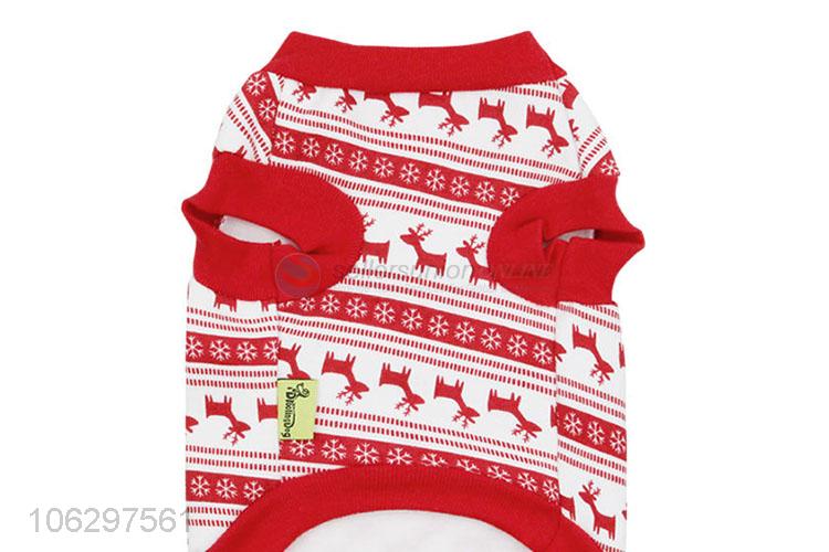 Wholesale Christmas Series Pet Cotton Clothes