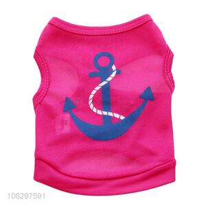 Fashion Boat Anchor Pattern Cotton Pet Clothes