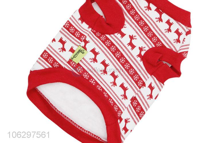 Wholesale Christmas Series Pet Cotton Clothes