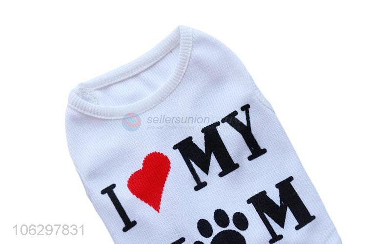 Custom Dog Cotton Waistcoat Best Pet Clothes