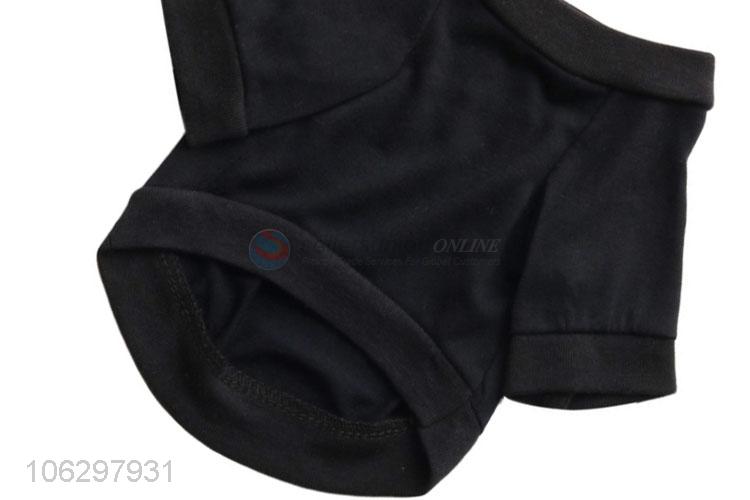 Wholesale Cotton Black Pet Clothes For Dog