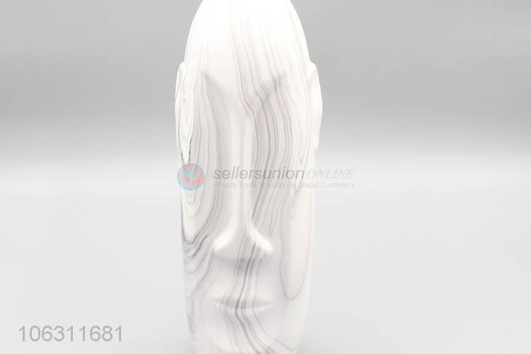 Suitable price modern design human face ceramic flower vase