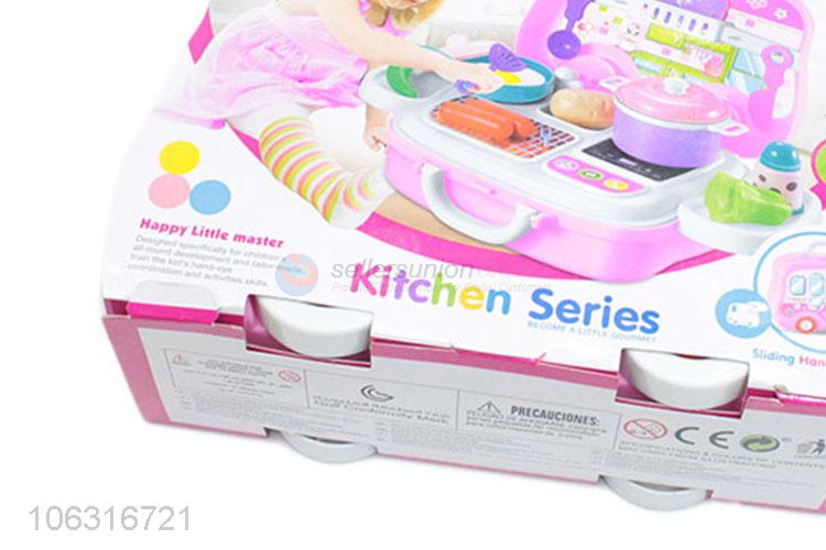 Hot selling children plastic cooking tool toys