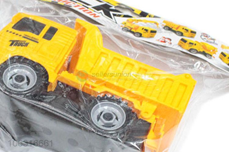 Latest style children plastic tiping wagon truck toy