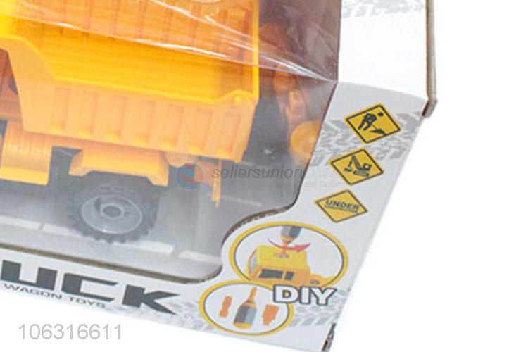 Suitable price kids plastic tiping wagon toy truck