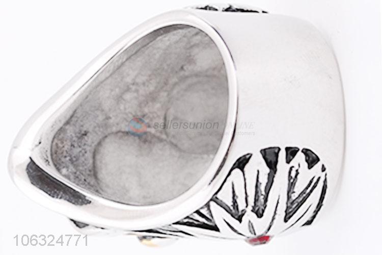 Popular Stylish Mens Skull Rings Big Metal Skull Finger Rings