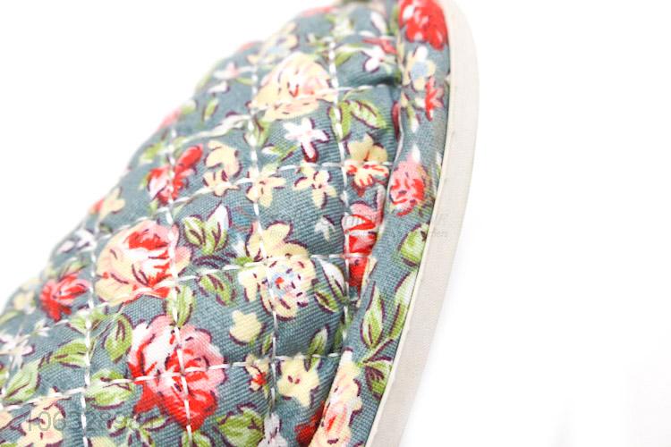 Wholesale Comfortable Closed Toe Styles Cotton Slipper