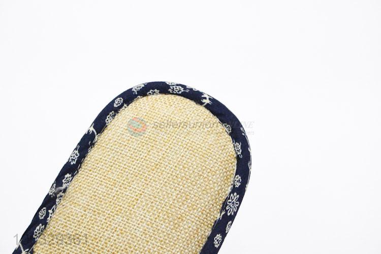 High Quality Comfortable Linen Soft Home Slippers