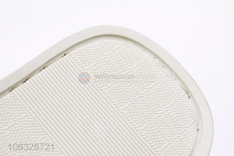 High Quality Men Women Comfort Cotton Slippers Flat Closed Toe Slippers