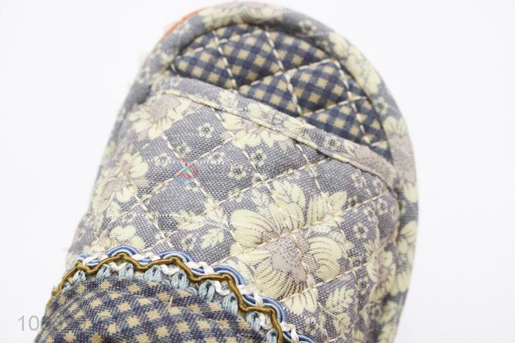 New Style Anti Skid Natural Linen Slippers For Women