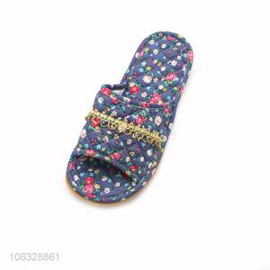 Good Quality Cotton Female Slippers