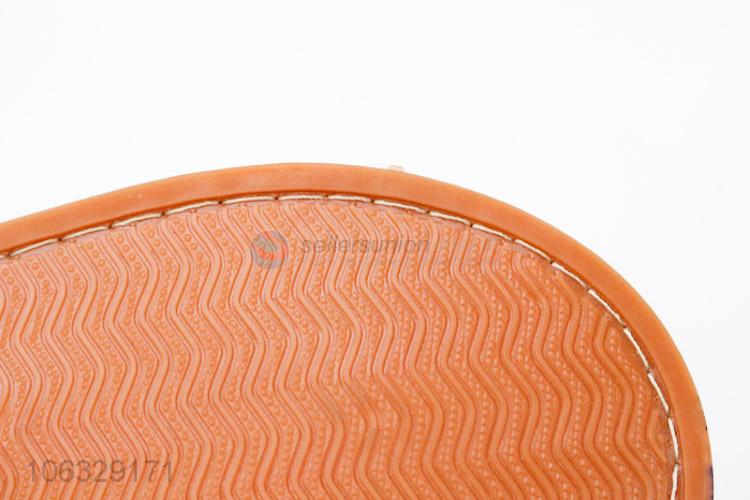 Best Sale Home Indoor Non-Slip Linen Open Toe Slippers