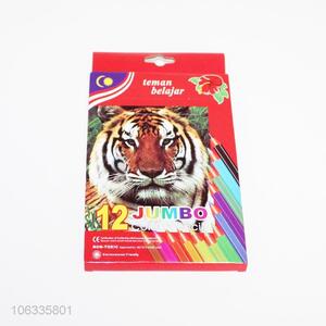 China wholesale products 12pieces children color pencil