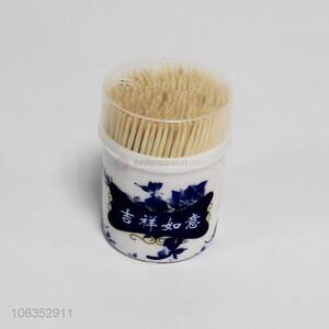 Low price 300pcs disposable bamboo toothpicks