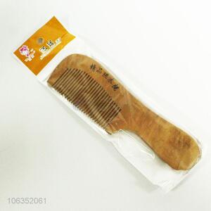 Chinese custom wooden flat comb