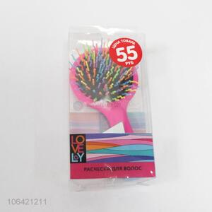 High quality pocket small cute plastic hair brush