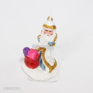 Best Sale Christmas Santa Claus Shaped Craft Candle