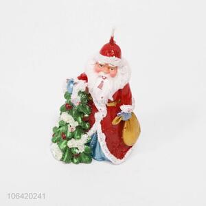 Contracted Design Santa Claus Christmas Tree Decoration Candle