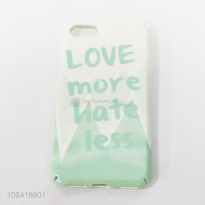 Lowest Price Love More Hate Less Printed Mobile Phone Shell