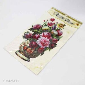 OEM ODM house decor pretty flower pvc sticker