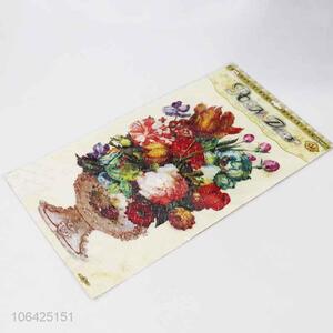 Competitive price home decor delicate flower pvc sticker